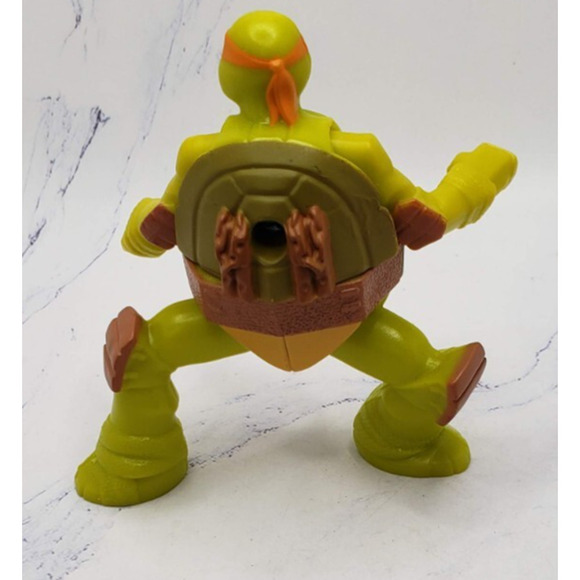 Michelangelo McDonald's Happy Meal Toy #8 2016 Teenage Mutant Ninja Turtles TMNT - Picture 3 of 5
